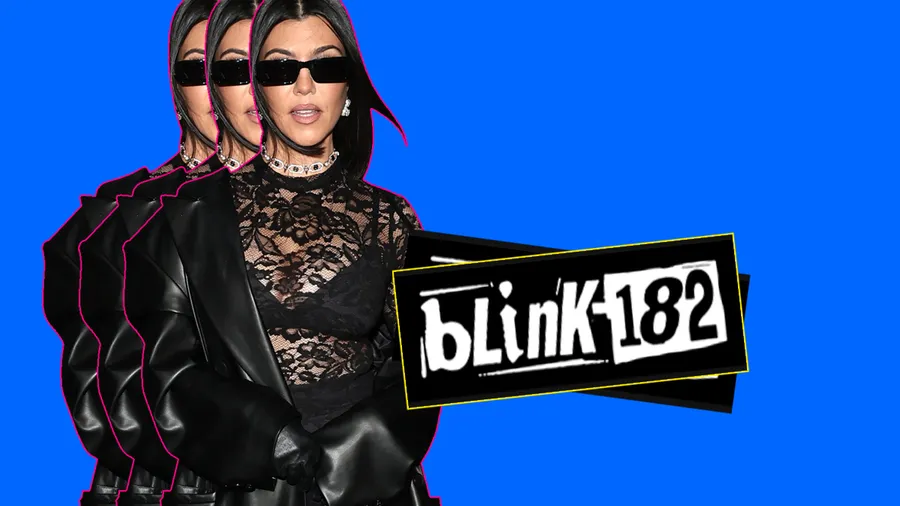 Kourtney Kardashian y la gira de Blink 182