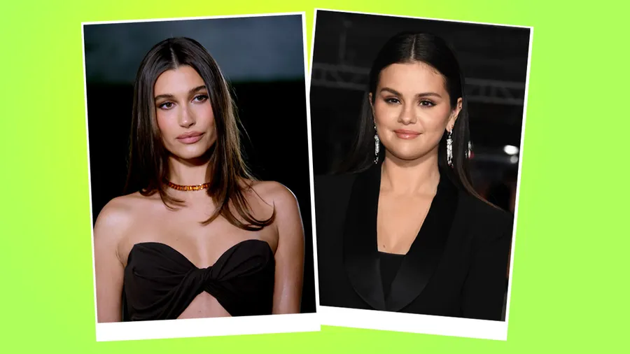 Hailey Bieber y Selena Gomez en la gala del Museo de la Academia de Los Ángeles