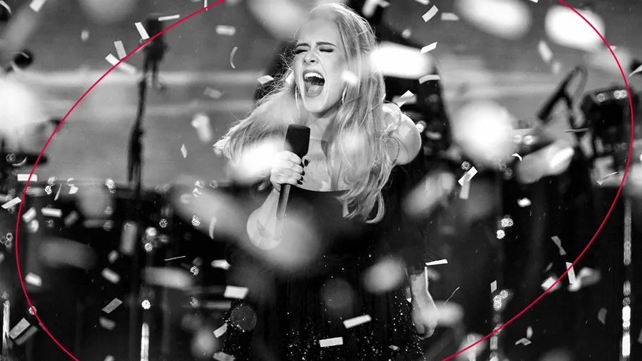 Adele hace un truco de desaparición en su residencia en Las Vegas y sus fans quedan sorprendidos.