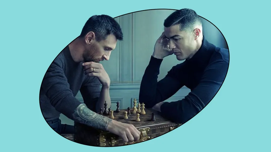 louis vuitton campaña viral cristiando ronaldo messi futbol