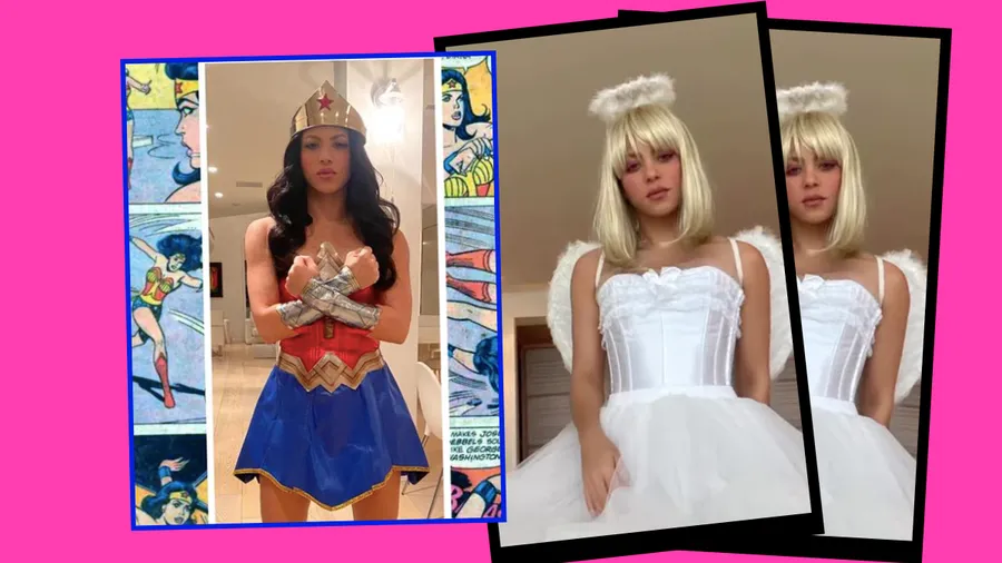 Shakira utilizó tres disfraces este Halloween.