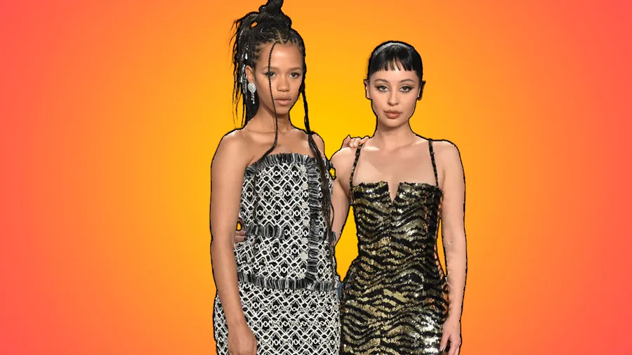Alexa Demie y Taylor Russell