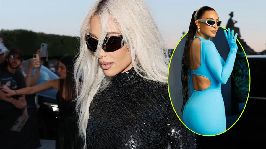 Kim Kardashian en looks de Balenciaga.