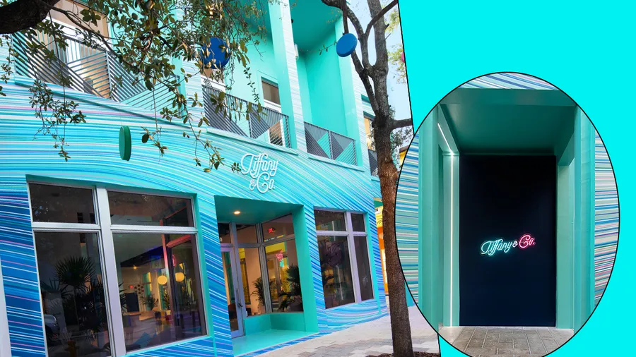 Tiffany & Co. inaugura una residencia navideña y el Tiffany Café en Miami Design District