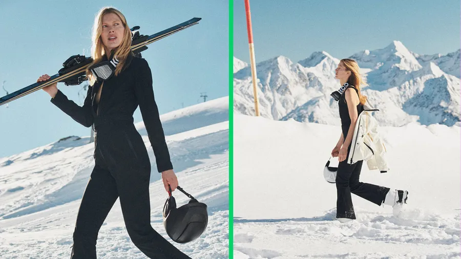 Zara presenta por primera vez una colección de esquí.