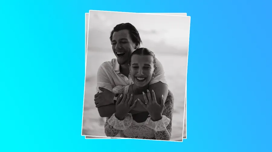 Millie Bobby Bornw anuncia su compromiso a los 19 años con Jake Bongiovi.