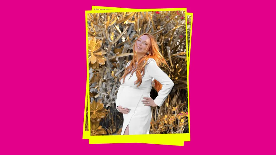 Lindsay Lohan presume por primera vez su baby bump
