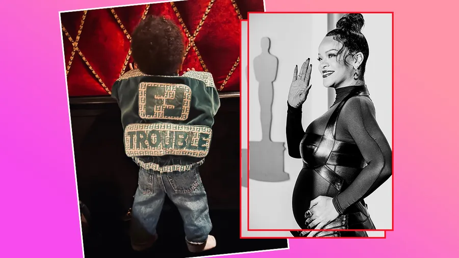 El bebé de Rihanna ya es el mejor vestido de la industria.