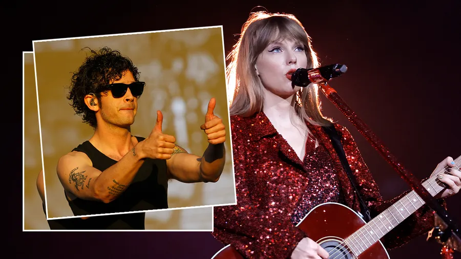 La razón por la que los swifties odian la relación de Matt Healy y Taylor Swift