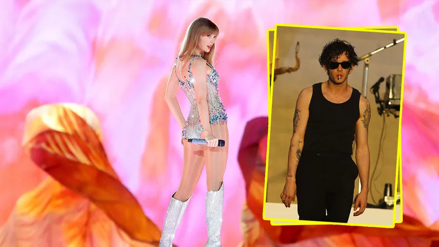 Matt Healy abre el concierto de Taylor Swift y se mandan mensajes ocultos