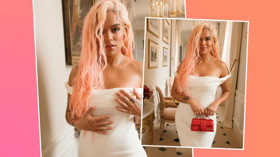 Karol G acompañada (y vestida) por el stylist de Zendaya en desfile de Jacquemus