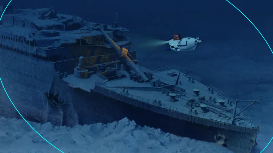 El submarino se estaba sumergiendo en la zona de restos del Titanic cuando se perdió del radar.