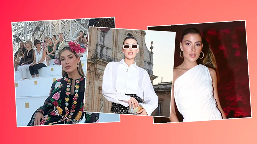 Michelle Salas da lecciones de estilo en Puglia en Dolce&Gabbana