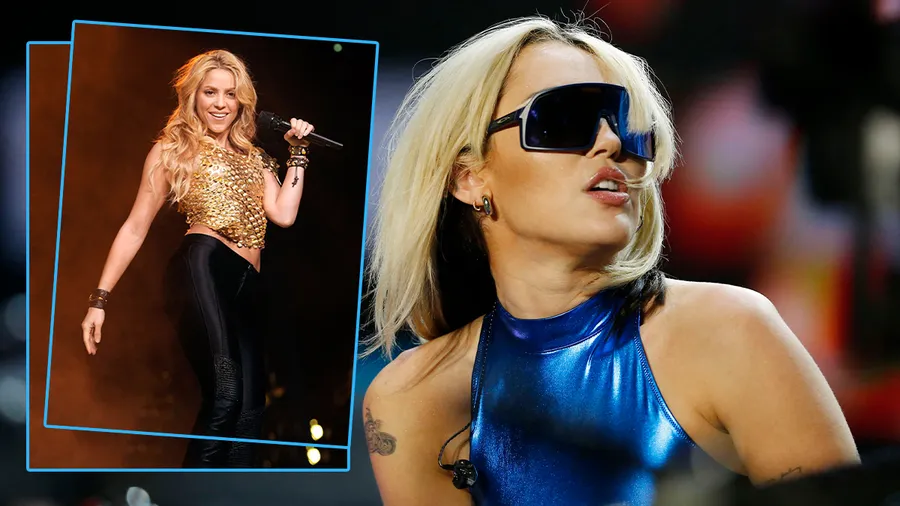 Shakira y Miley Cyrus