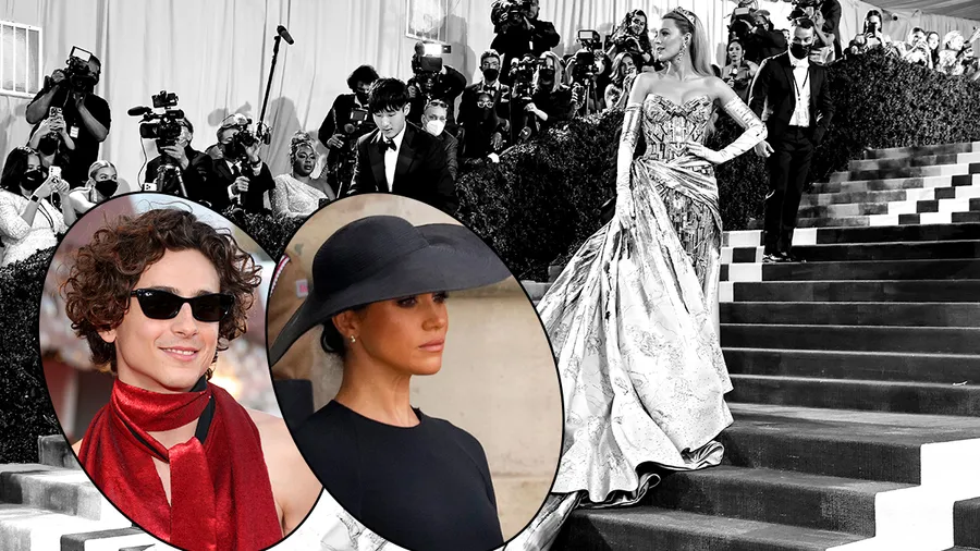 Timothée Chalamet, Meghan Markle y Blake Lively.