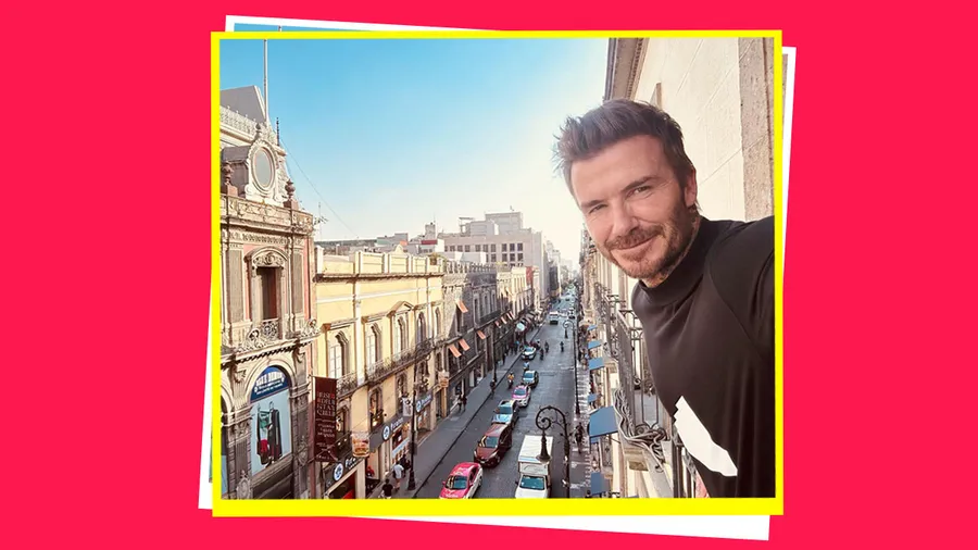 David Beckham está paseando por la CDMX.