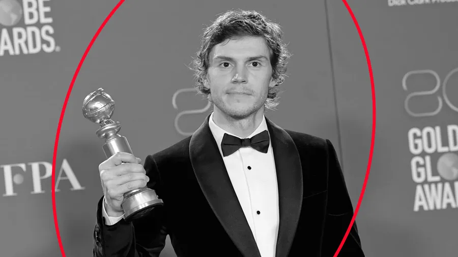 Evan Peters ganó el Globo de Oro por su papel como Jeffrey Dahmer.