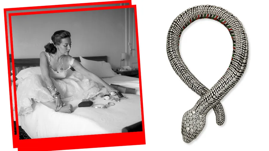 El collar serpiente de María Félix.