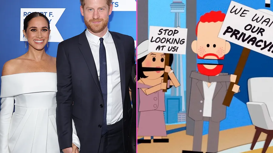 South Park se burla de Meghan Markle y el príncipe Harry.