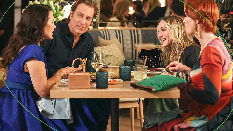 Esta foto podría comprobar que la relación de Carrie y Aidan va muy en serio.