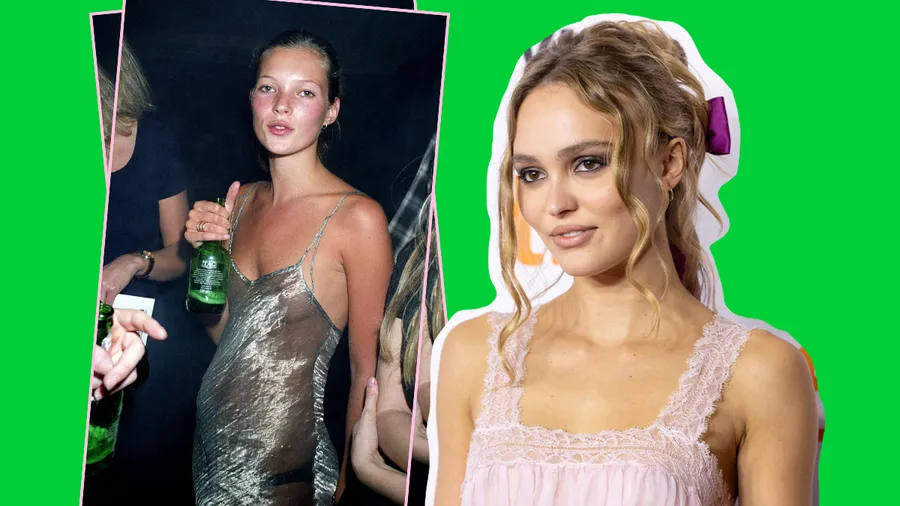 Lily Rose-Depp le rinde tributo a la ex de su papá, Kate Moss en este icónico look.
