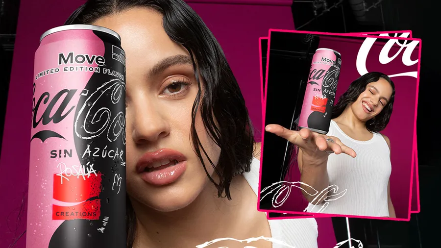 Coca Cola Rosalía