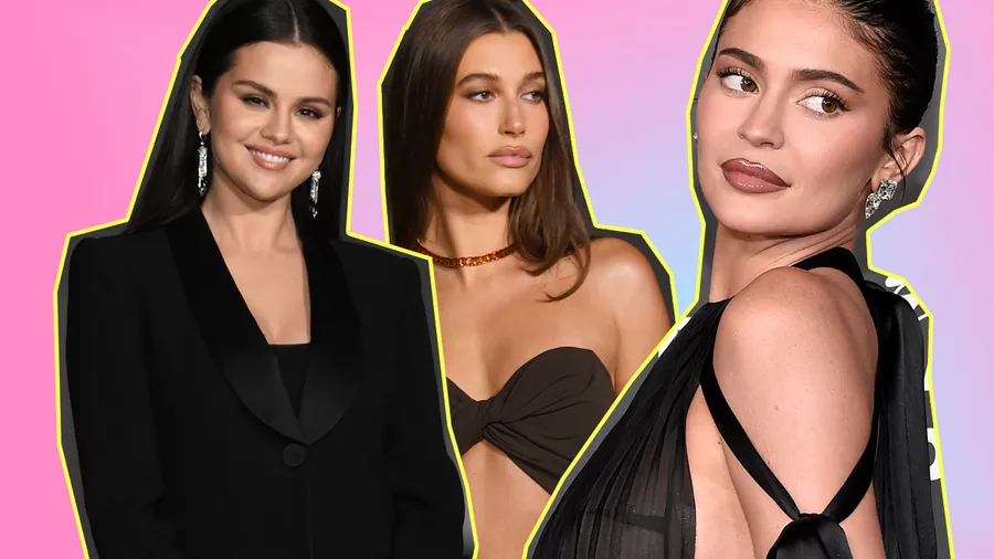 Todo sobre el drama de las cejas laminadas de Selena Gomez, Hailey Bieber y Kylie Jenner.