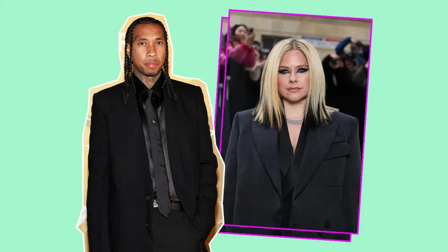 Avril Lavigne y Tyga son captados besándose en el marco de Paris Fashion Week.