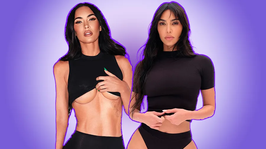 Internet sugiere que Kim Kardashian quiere parecerse a Megan Fox.