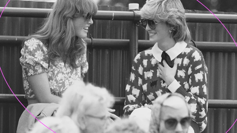 Sarah Ferguson y Diana de Gales