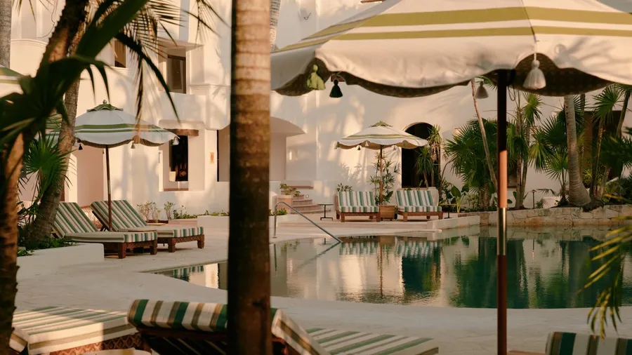 El interior del hotel, Maroma, a Belmond hotel, en Riviera Maya.