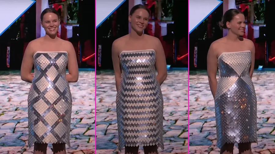 El vestido digital de Adobe que cambia de color y patrón como por arte de magia