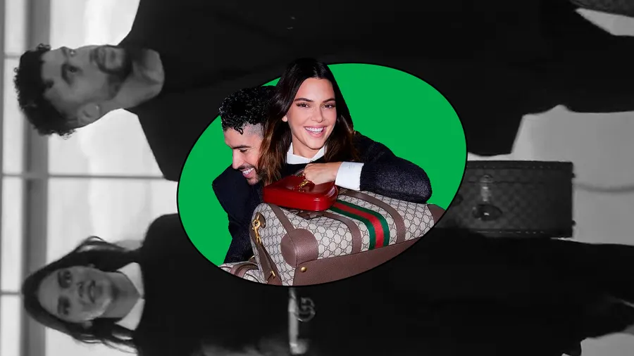 Kendall Jenner y Bad Bunny confirman su relación en la nueva campaña de Gucci