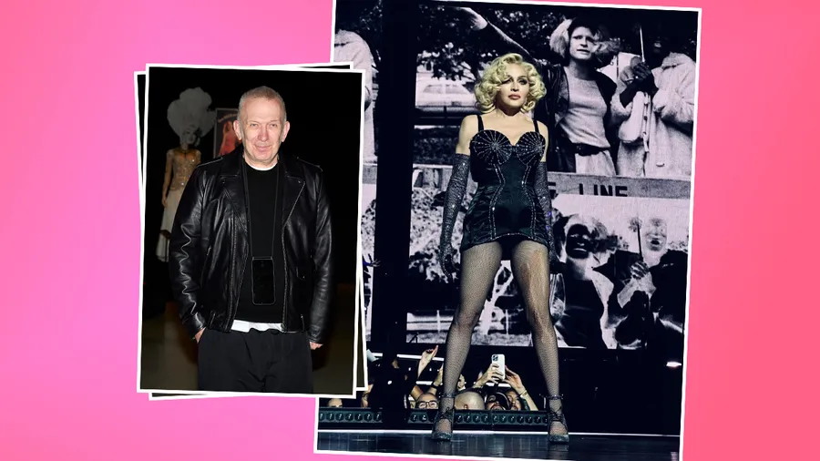 Jean Paul Gaultier sube al escenario con Madonna en el Celebration Tour
