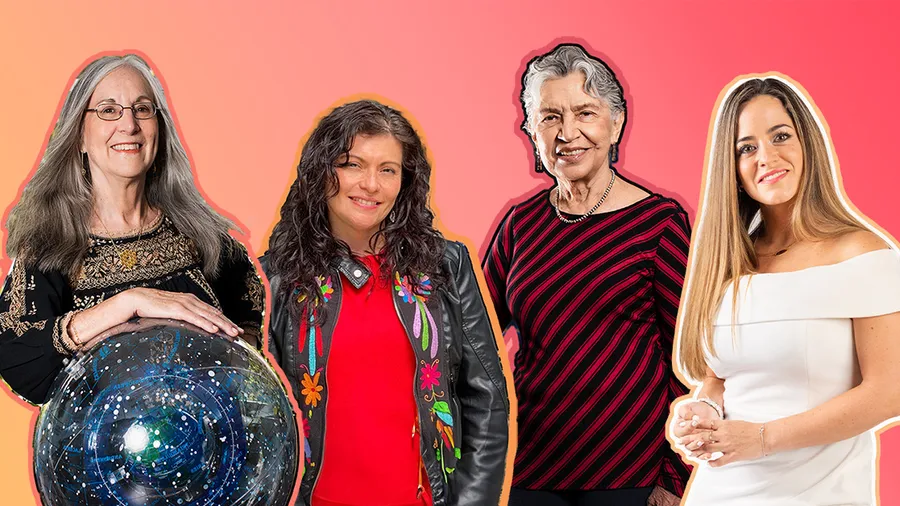 Entusiasmo por el conocimiento: mujeres que inspiran (De izq a der) Julieta Fierro; Aliesha González; Silvia Torres-Peimbert y Araceli Becerril, participantes del panel acerca de las mujeres y la ciencia .
