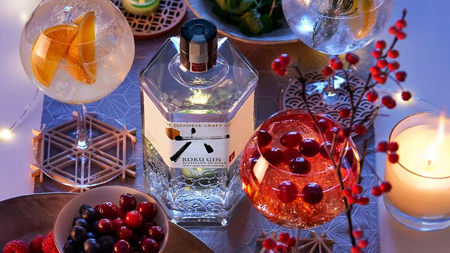 Roku Gin le dará ese toque original y diferente a la coctelería de las fiestas de Fin de Año: una bebida japonesa, cristalina y artesanal