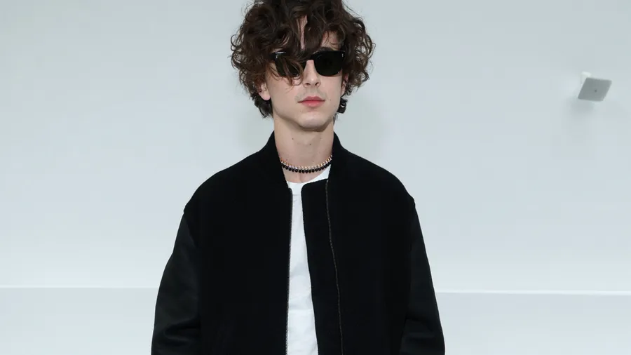 Timothée Chalamet estuvo presente en la fiesta de Navidad de las Kardashians