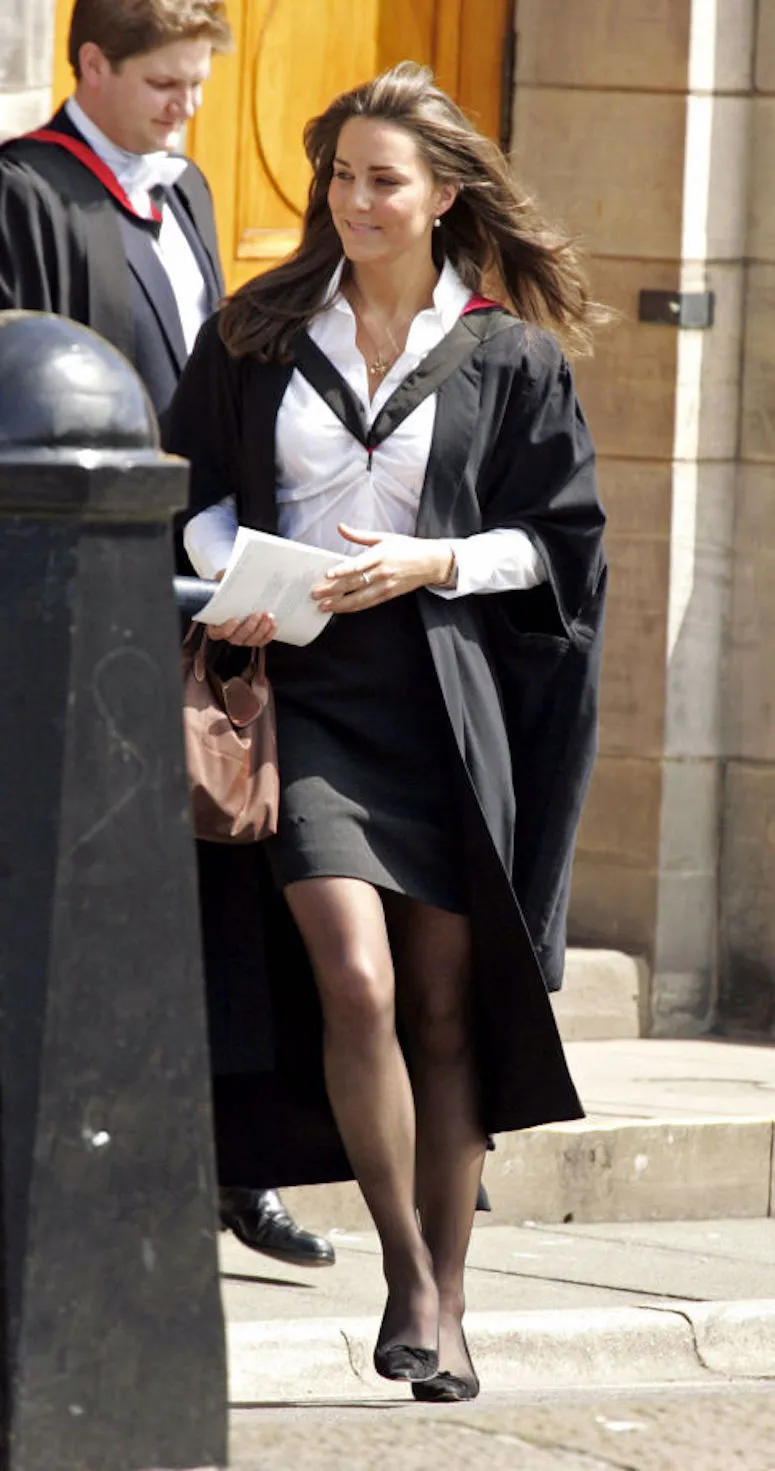 En su graduación 2005