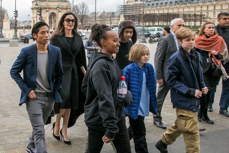Angelina Jolie - sus hijos