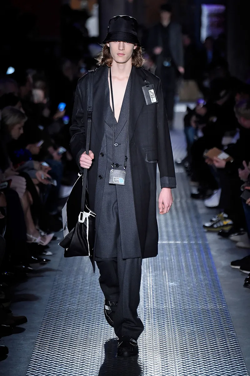 Prada show, Runway, Fall Winter 2018, Milan Fashion Week Men's, Italy - 14 Jan 2018