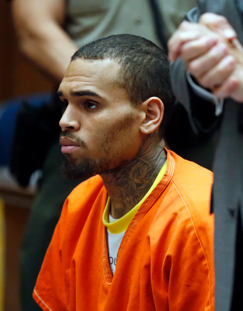Chris Brown Court Appearance