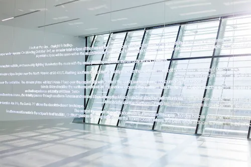 Cerith Wyn Evans Eclipse