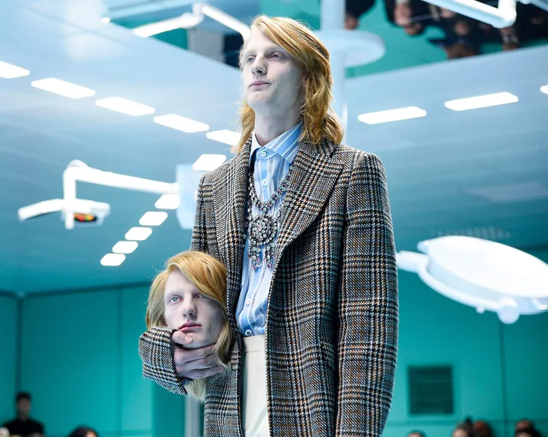 Gucci show, Runway, Fall Winter 2018, Milan Fashion Week, Italy - 21 Feb 2018