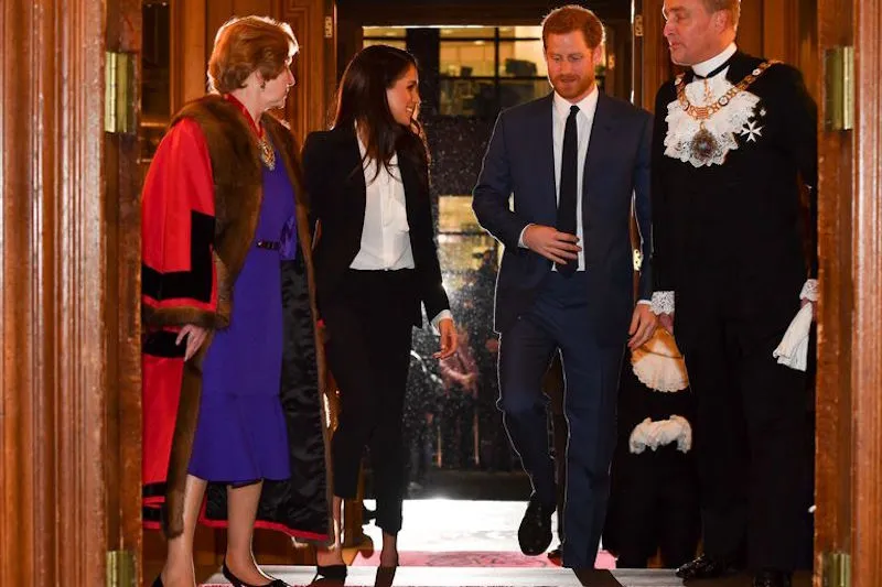 Meghan Markle y el príncipe Harry