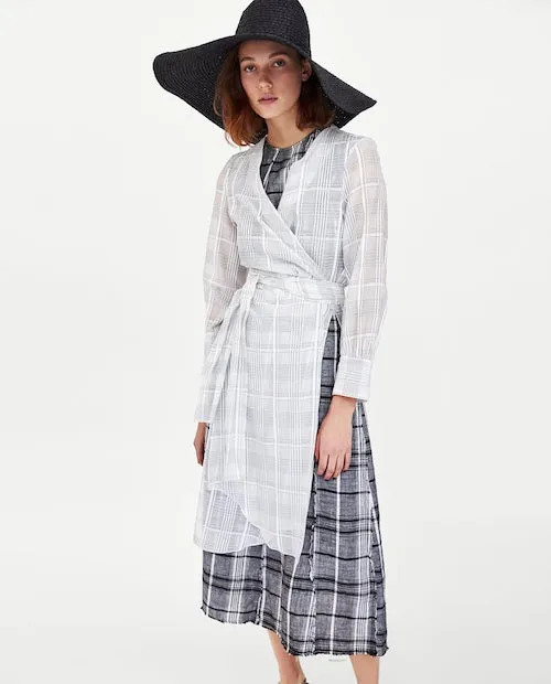 Camisa y vestido ZARA