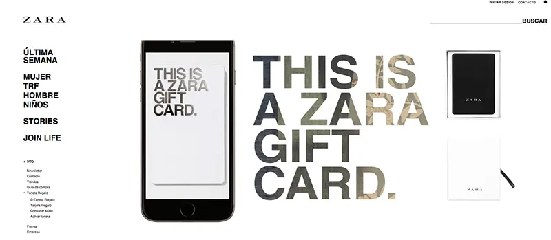 Zara online