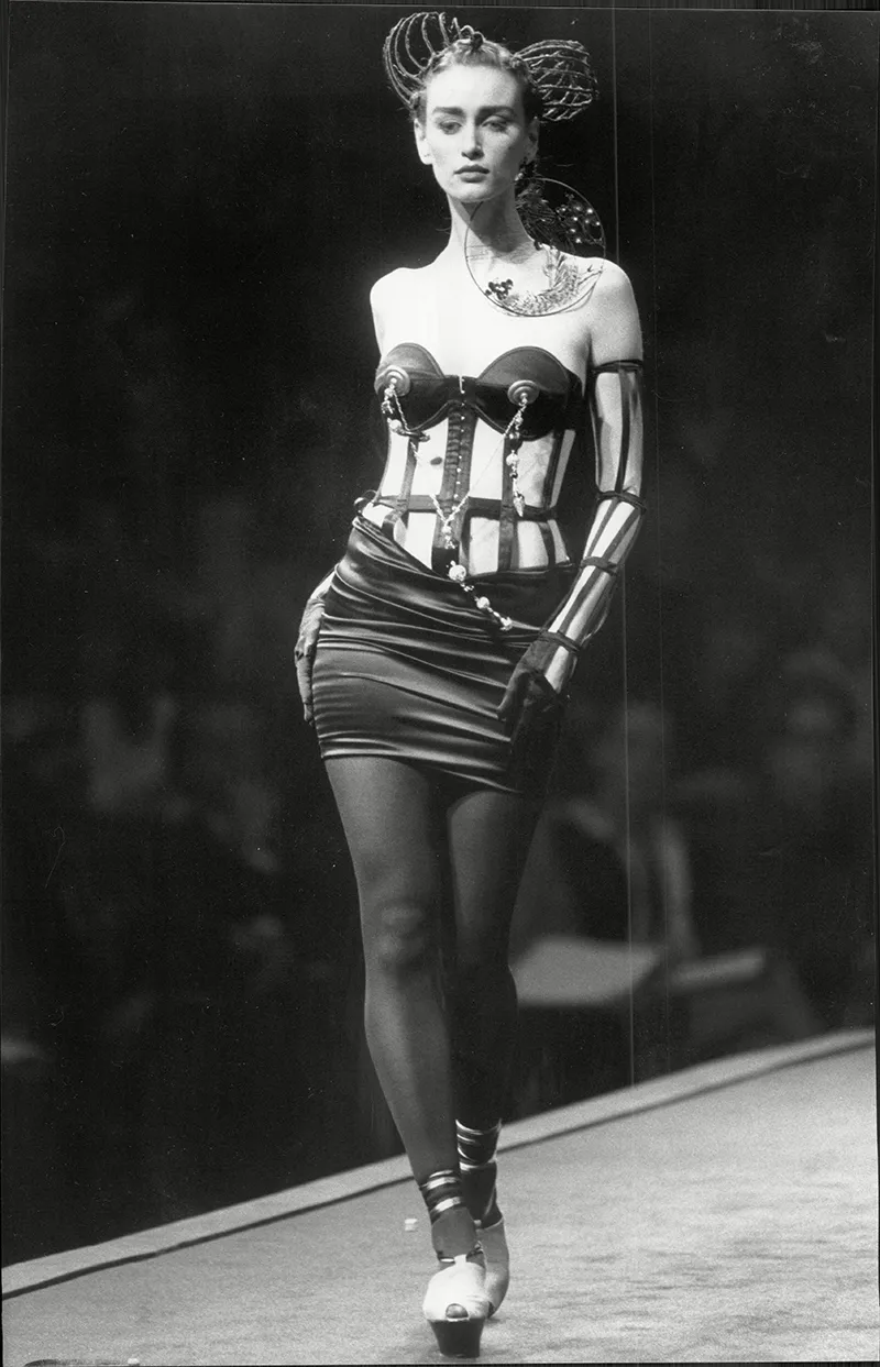 Jean Paul Gaultier Fashion In Paris.