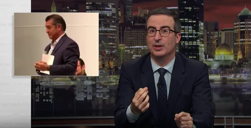 John Oliver. Bronco