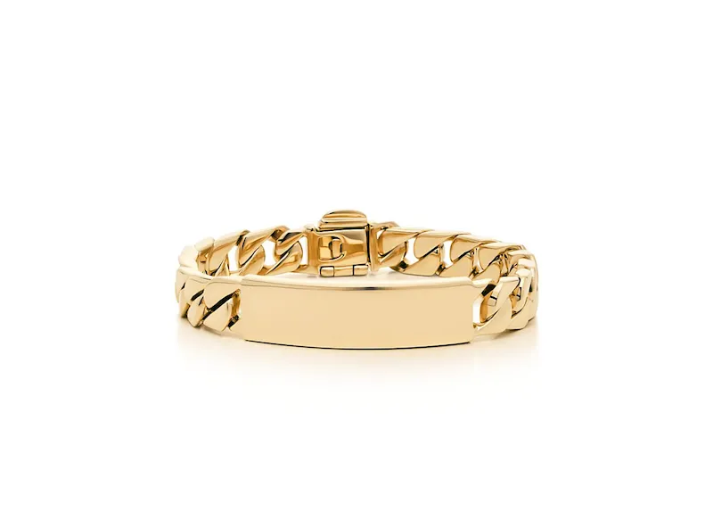 Bracelet in 18k gold. Size medium, 7- long.
