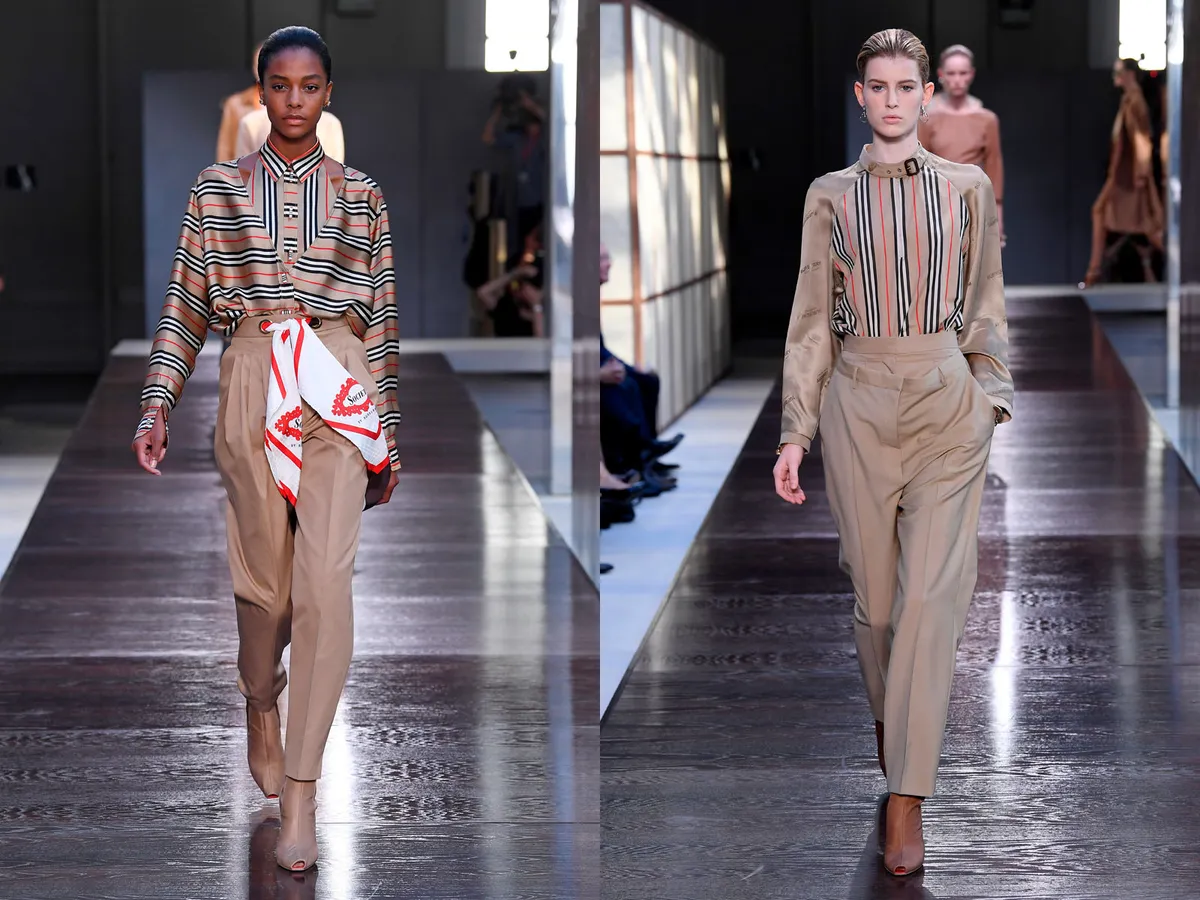 Burberry show, Runway, London Fashion Week, UK - 17 Sep 2018